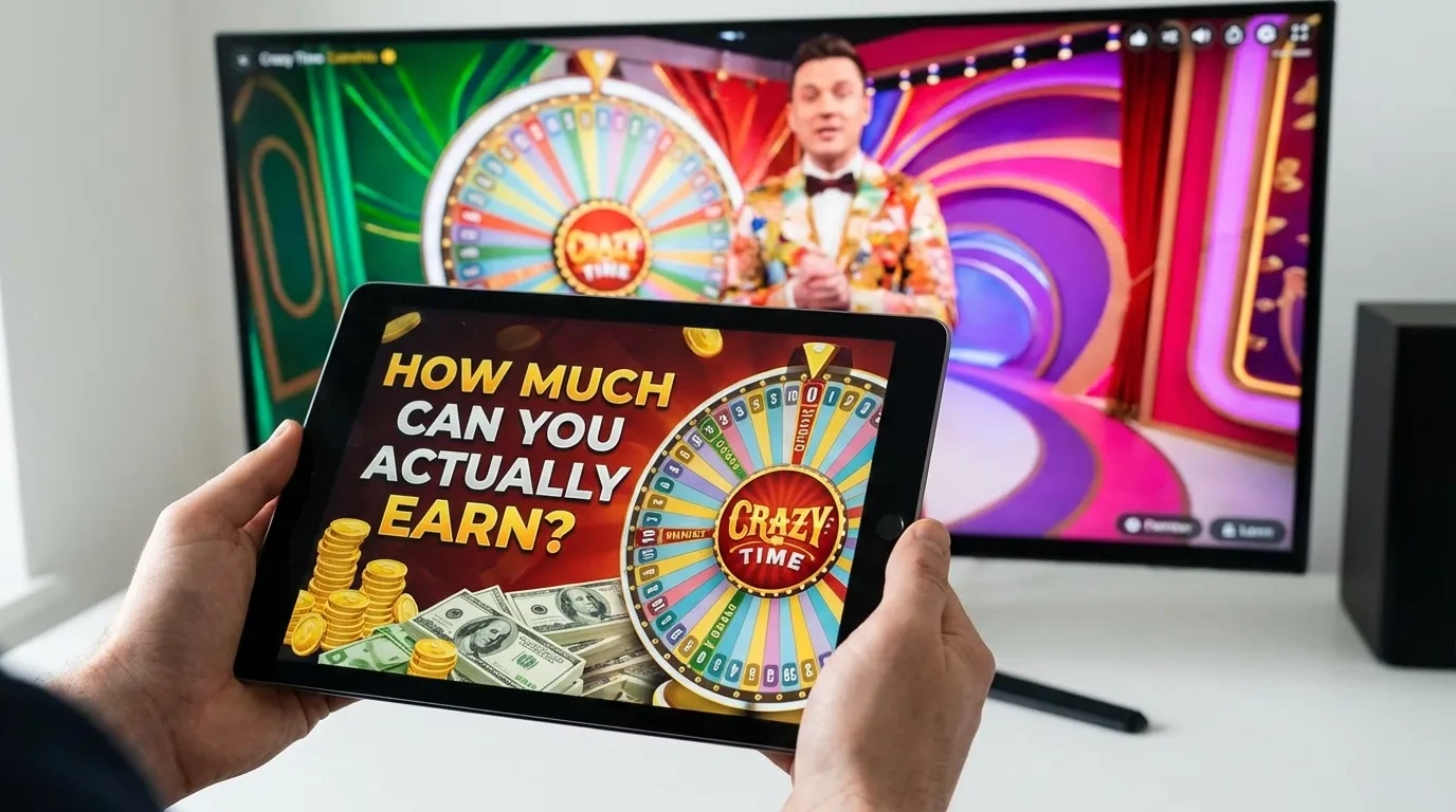 How Much Can You Actually Earn in Crazy Time