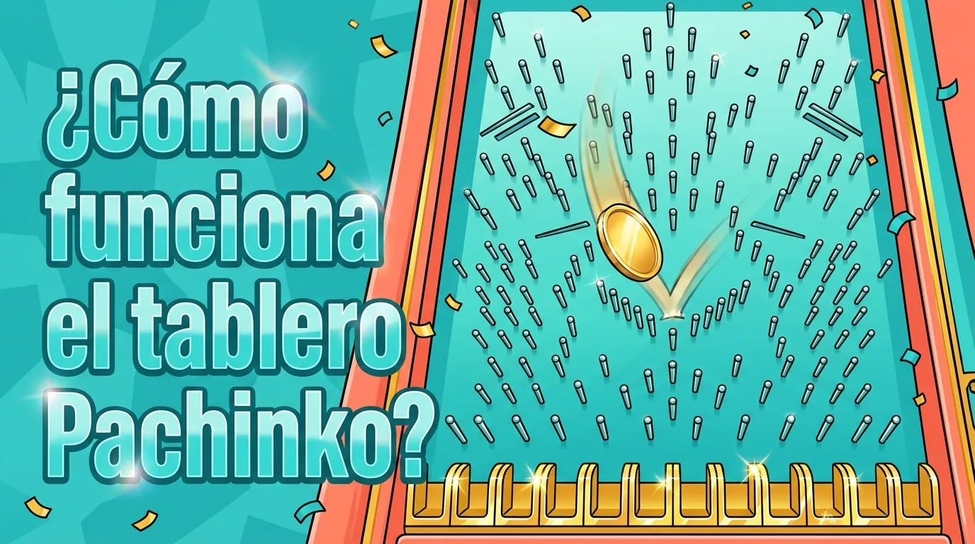 ¿Cómo funciona el tablero Pachinko?